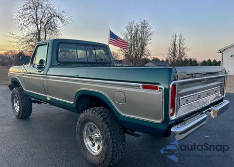 1979 Ford F250 из США, поврежденный, VIN F26HREE1732